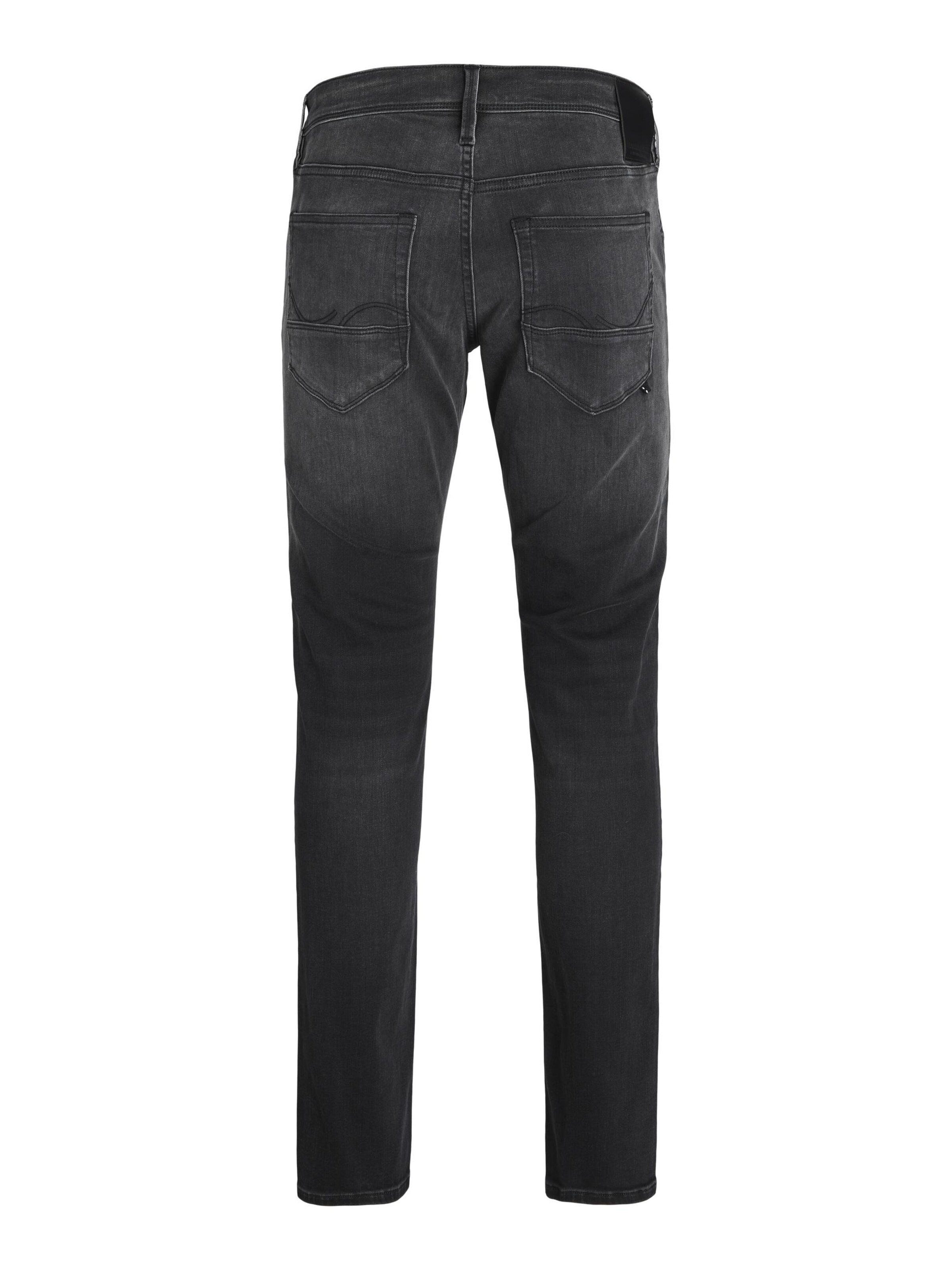 JACK & JONES Slim fit Jeans 'JJIGlenn JJFox' in Black