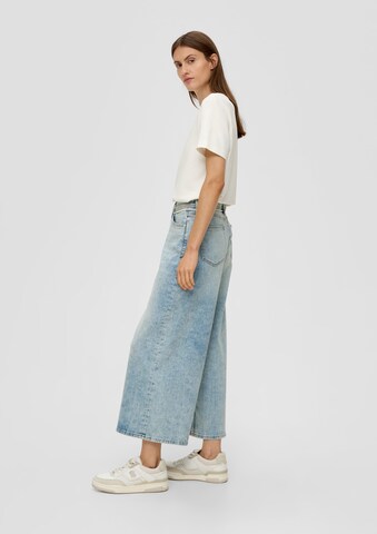 s.Oliver Wide Leg Jeans 'Suri' in Blau