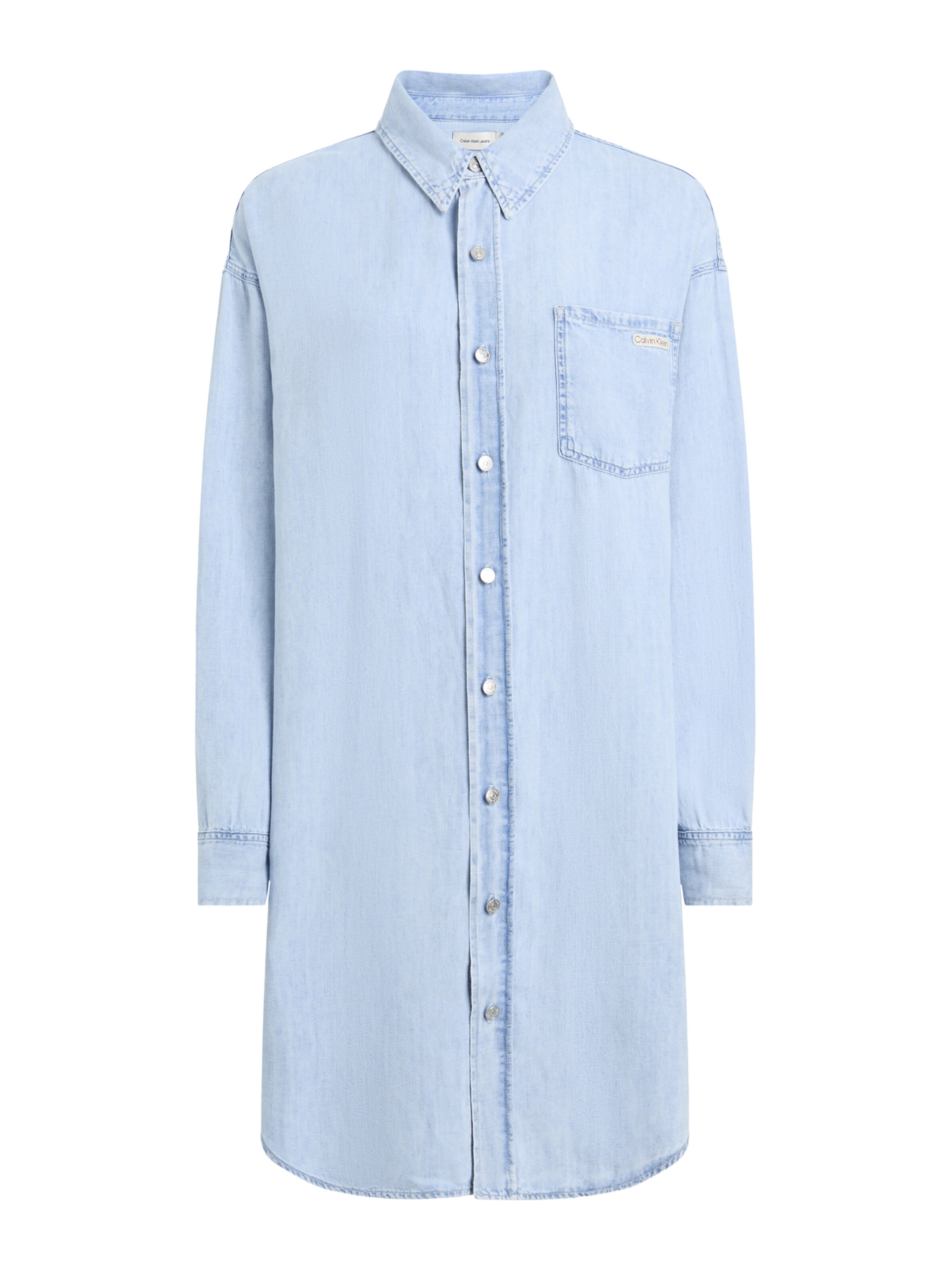 Calvin Klein Jeans Blusenkleid in blue denim, Produktansicht