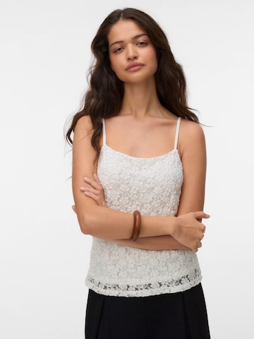 VERO MODA Top 'VMDOLLY' in Wit: voorkant