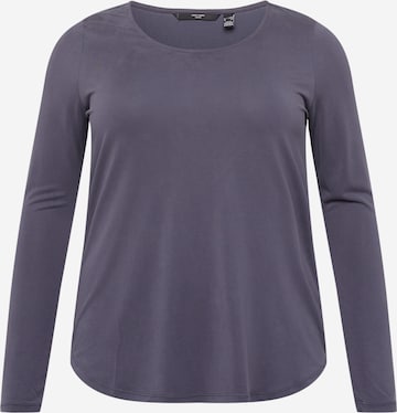 Vero Moda Curve Shirt 'Filli' in Blauw: voorkant