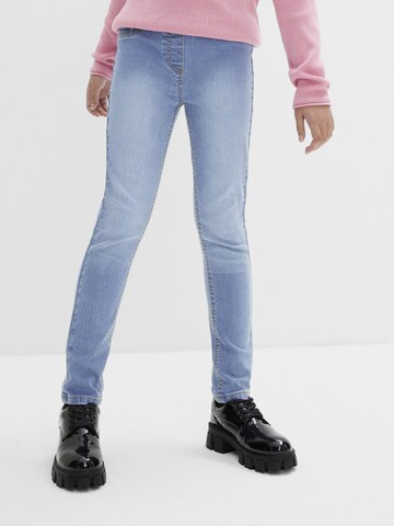 bonprix Skinny Jeans in Blauw: voorkant