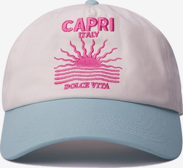 Casquette 'Dolce Vita' Hatline Lab en bleu : devant