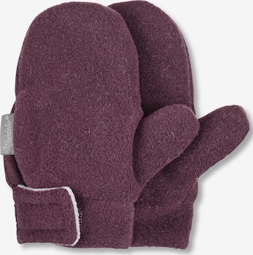 STERNTALER Gloves in Purple: front