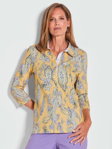 T-shirt Goldner en jaune : devant