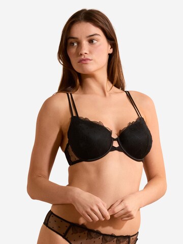 Classique Soutien-gorge 'Demoiselle' ETAM en noir : devant