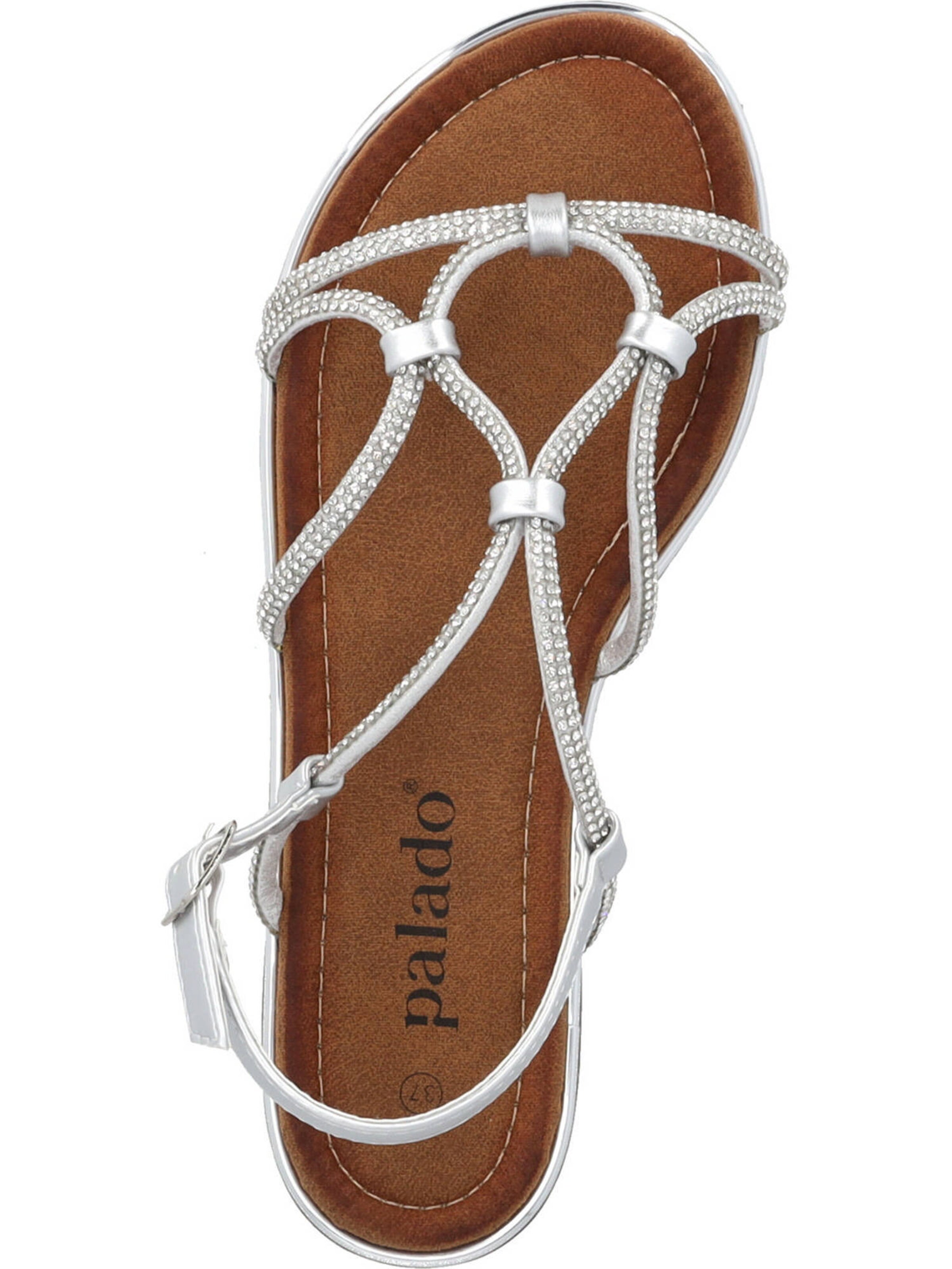 Palado Sandalen met riem 'Arcanil' in Zilver