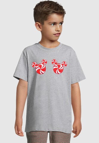 ABSOLUTE CULT T- Shirt 'Mickey Mouse - Candies' in Grau: Vorderseite