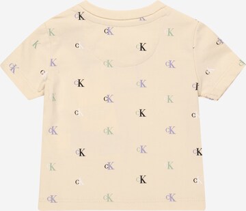 Calvin Klein Jeans - Camiseta en beige