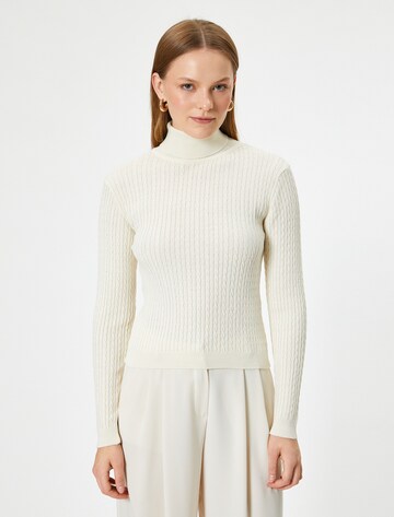 Koton Sweater in Beige: front