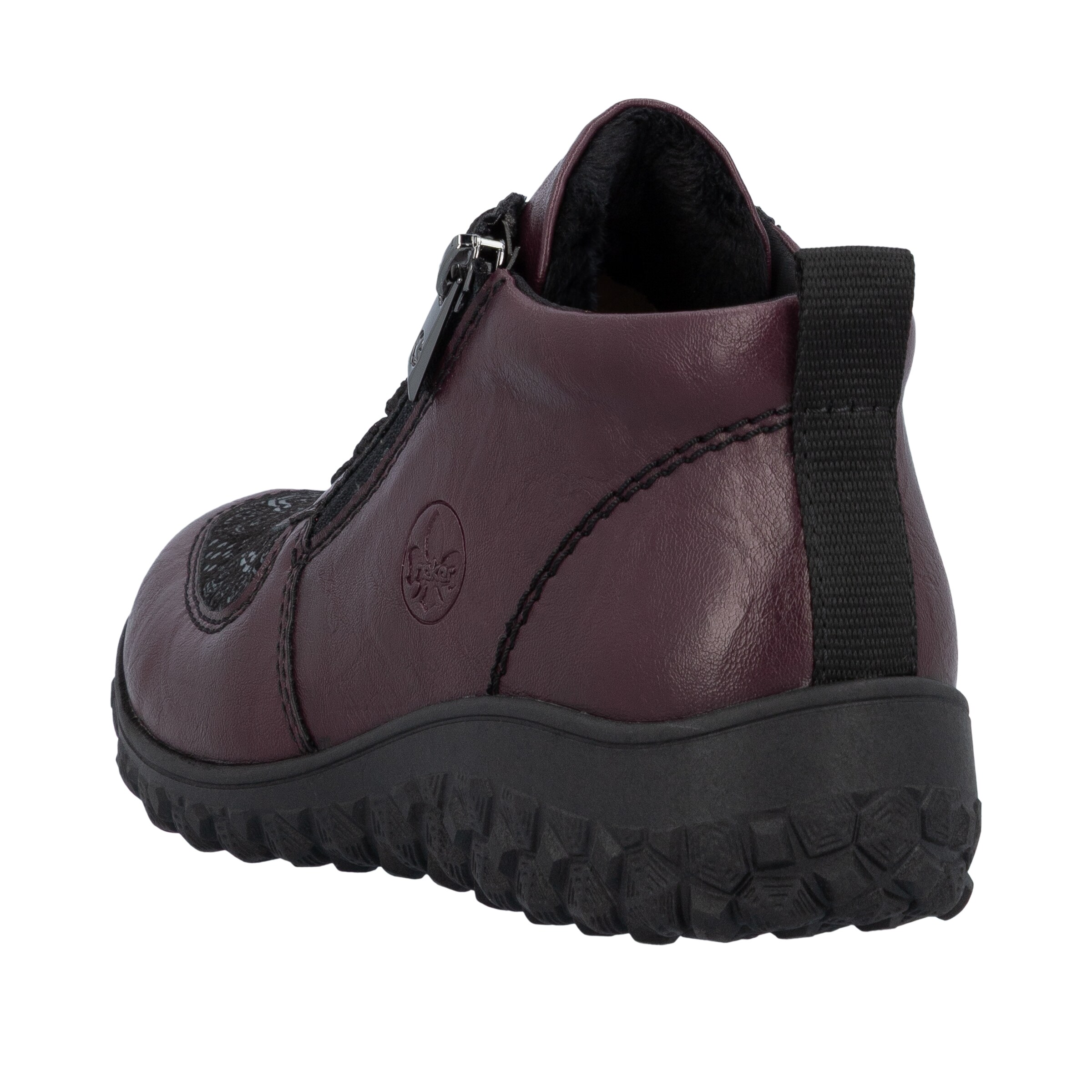 Rieker Schnürstiefelette in Rot