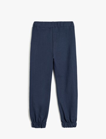 Koton Tapered Broek in Blauw
