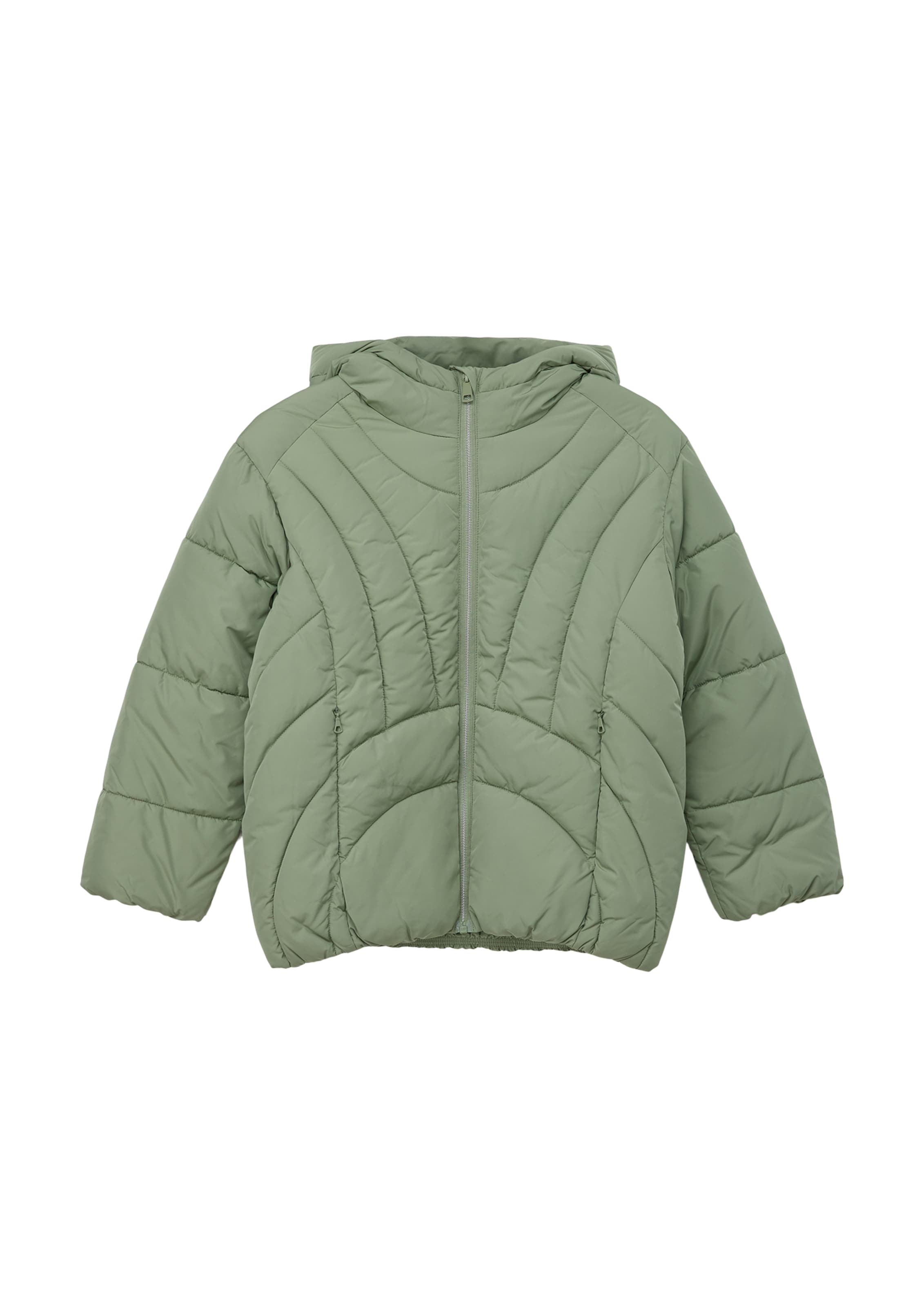 s.Oliver Between-Season Jacket in Green: front