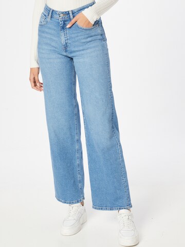 Tally Weijl Wide leg Jeans in Blue: front