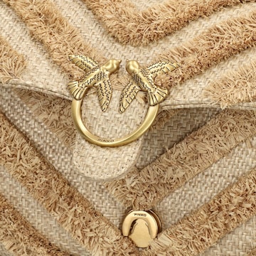 Borsa a tracolla 'Love Lady' di PINKO in beige