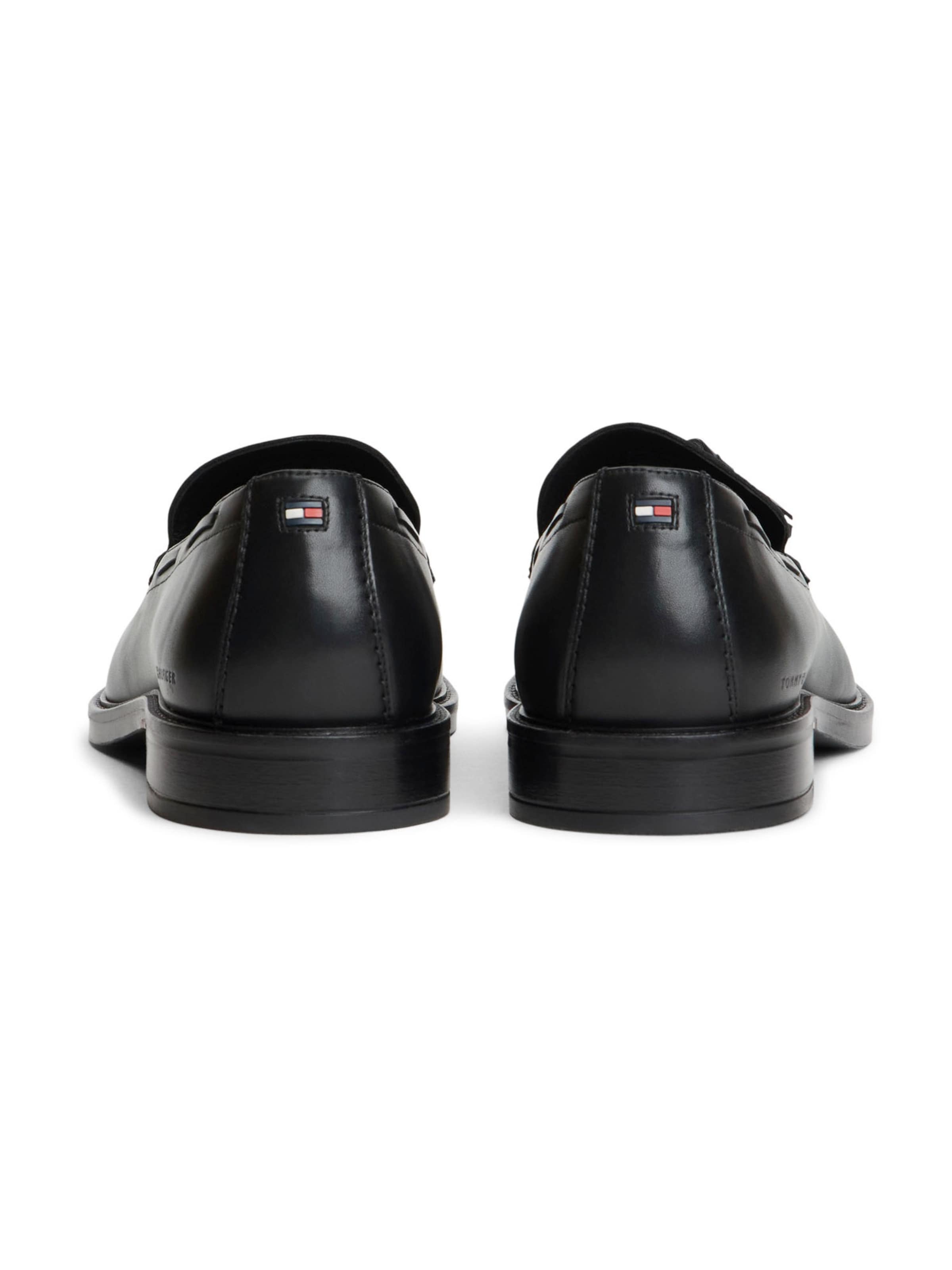 TOMMY HILFIGER Slipper in Schwarz