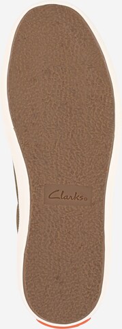 Sneaker low de la CLARKS pe maro