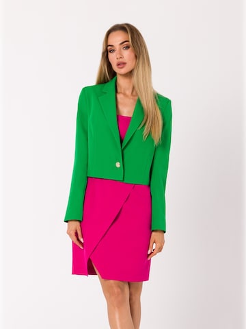 made of emotion - Blazer en verde: frente