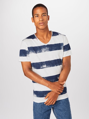 Key Largo Regular Fit T-Shirt 'MT AIRFLIGHT' in Blau: predná strana