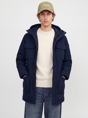 JACK & JONES - Parca de invierno 'JWHBenjamin' en azul: frente