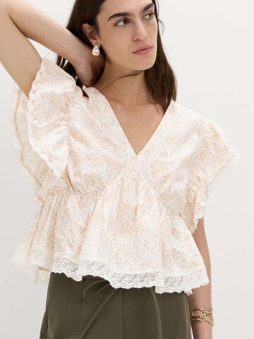 Chemisier Marks & Spencer en blanc