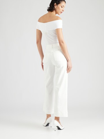 Wide leg Jeans 'Georgia' di ABOUT YOU x Iconic by Tatiana Kucharova in bianco