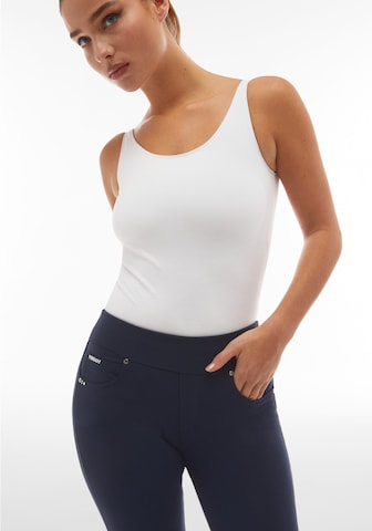 Freddy Skinny Leggings in Blue