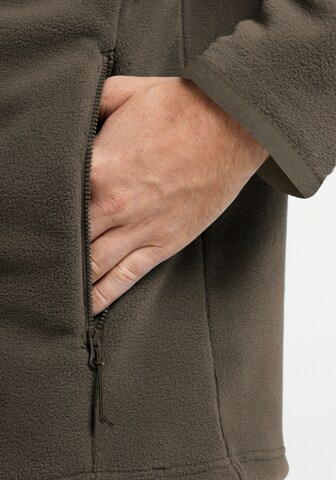 JACK WOLFSKIN Fleecejacke in Grün