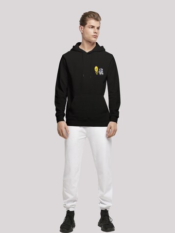 F4NT4STIC Sweatshirt 'Star Wars Resistance Droids Chest Print' in Black
