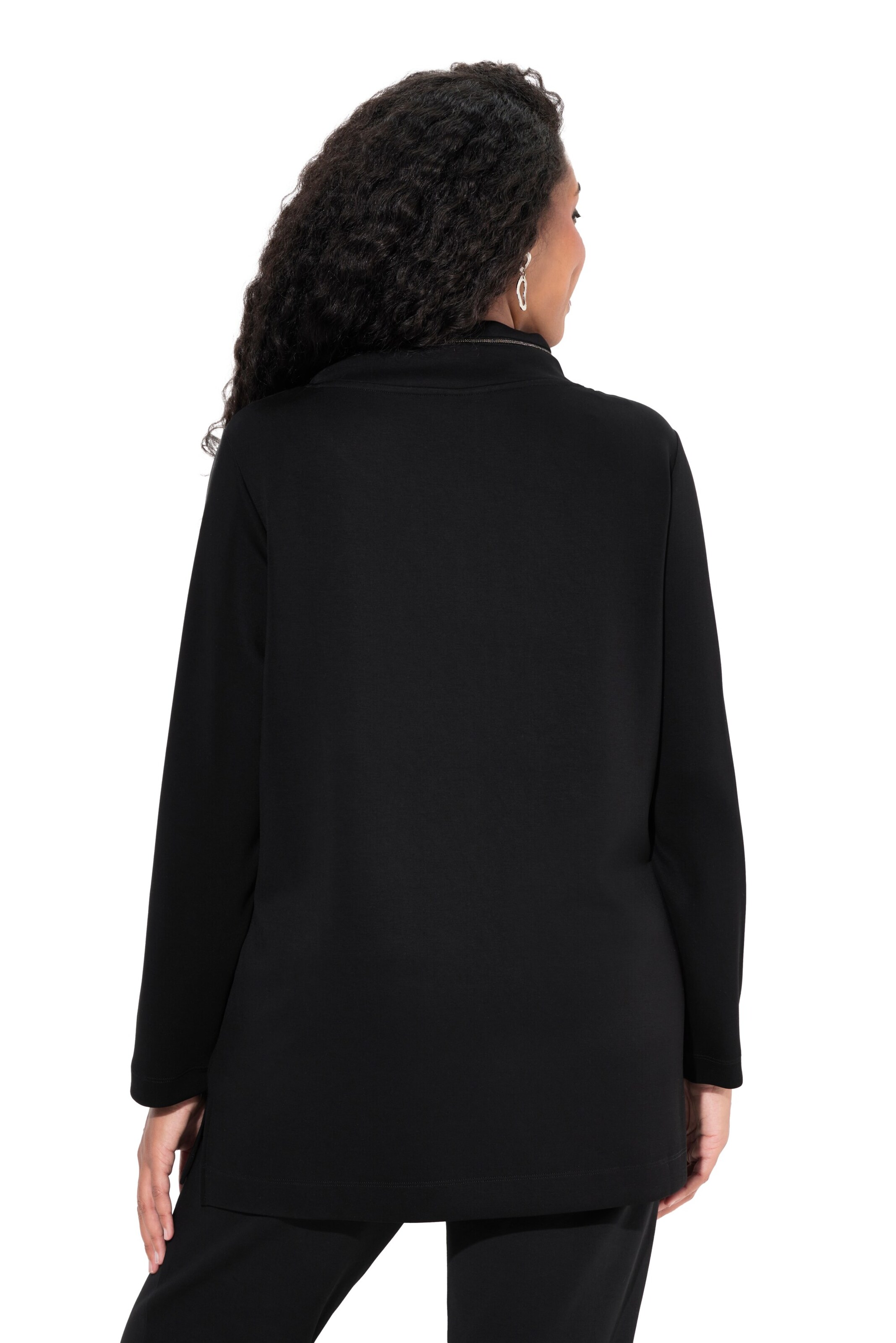 Ulla Popken Sweatshirt in Black