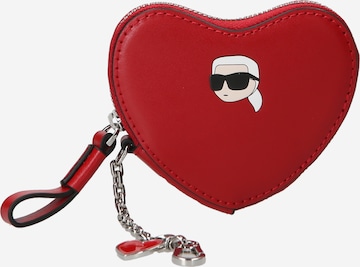 Karl Lagerfeld Denarnica 'Valentine Heart' | rdeča barva: sprednja stran