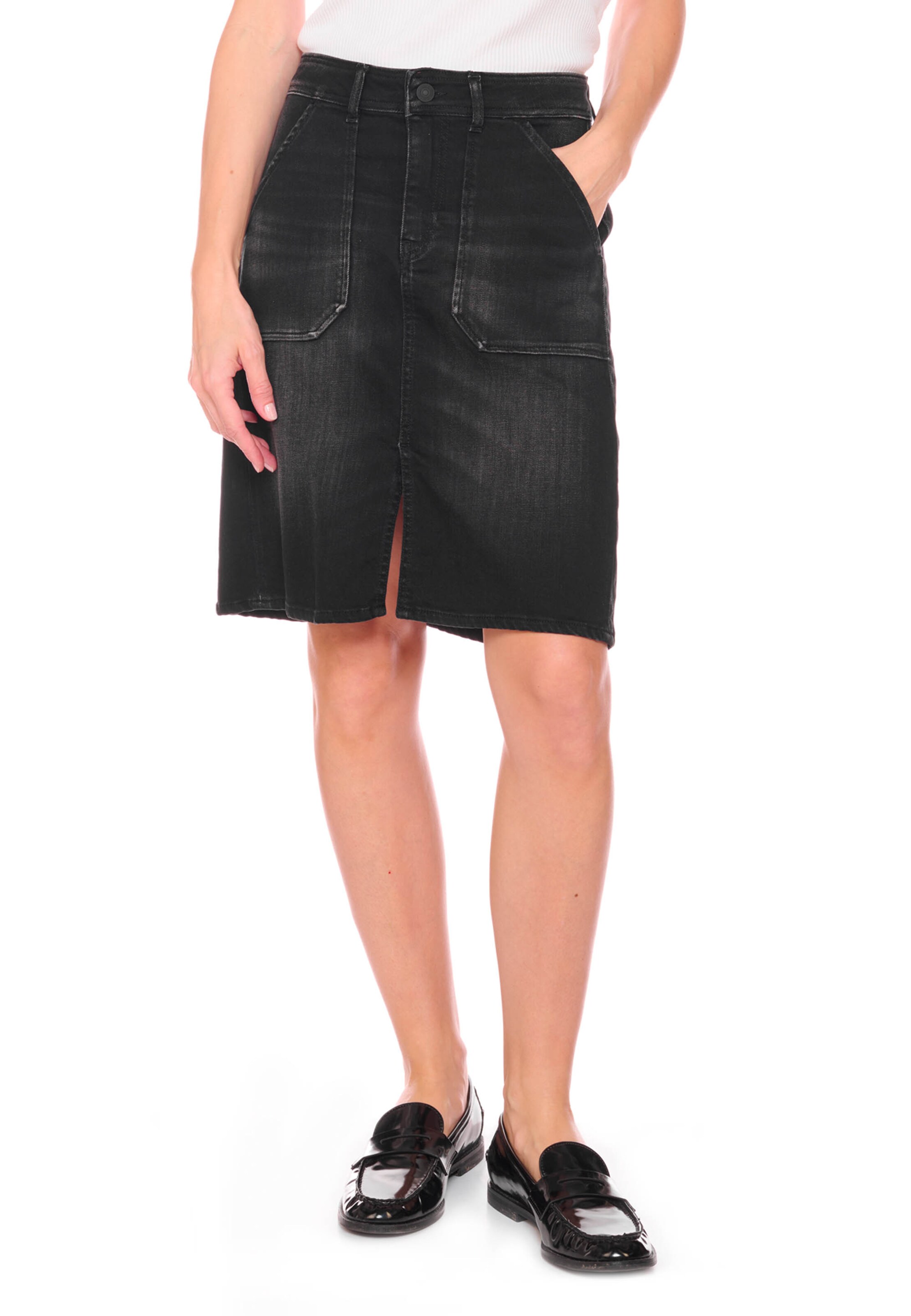 Le Temps Des Cerises Skirt 'LEDISI' in Black: front