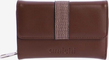 Amichi - Cartera en marrón: frente