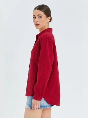 Camicia da donna di MixRay in rosso