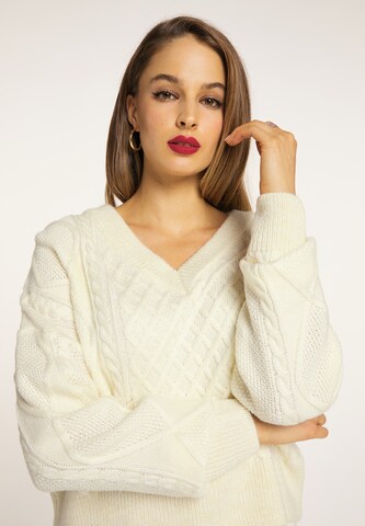 Pull-over faina en beige