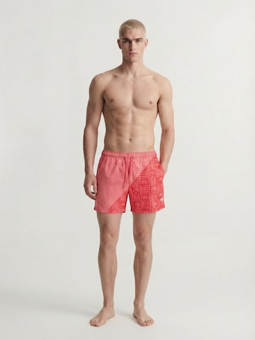 JACK & JONES - Calções de banho 'JPSTMaui' em laranja