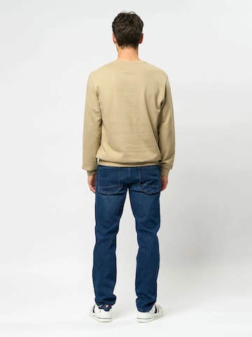 U.S. POLO ASSN. Sweatshirt 'Hugo' in Beige