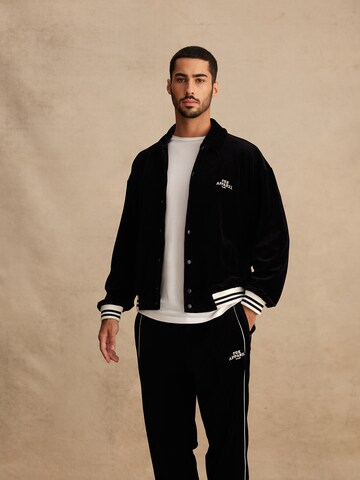 DAN FOX APPAREL Between-season jacket 'Jeremias' in Black: front