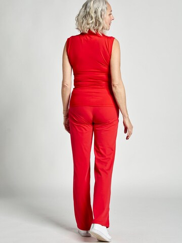 SPORTKIND Performance shirt 'Poloshirt' in Red