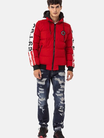 Veste d’hiver CIPO & BAXX en rouge