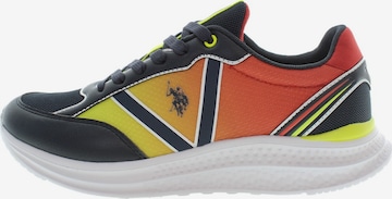 U.S. POLO ASSN. Sneakers laag 'Kaleb' in Blauw: voorkant