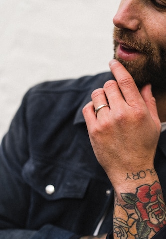 Haze&Glory Ring 'Babylon' in Silver: front