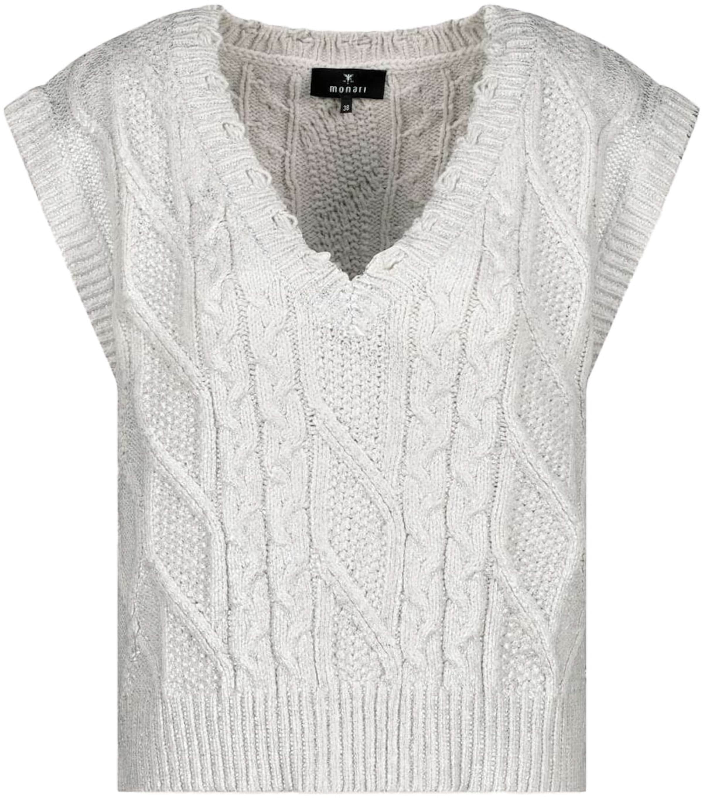 monari Pullover in Beige: Vorderseite