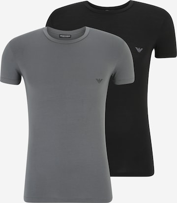 Emporio Armani - Camisa em cinzento: frente