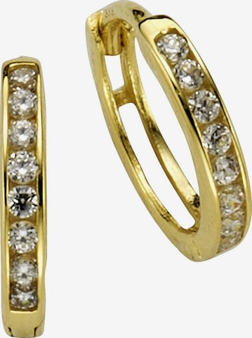 CELESTA Ohrringe in Gelb: Vorderseite