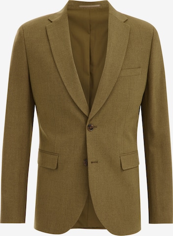 WE Fashion Slim fit Blazer 'Taro' in Green: front