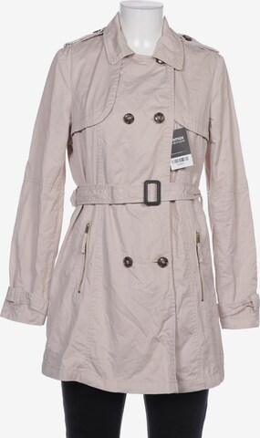 Bershka Jacket & Coat in L in Beige: front