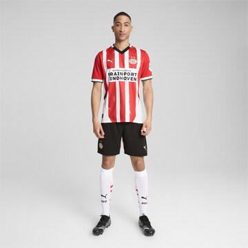 PUMA - Camiseta de fútbol en rojo: frente