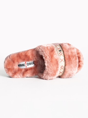 Zoccoletto 'London' di Minnetonka in rosa