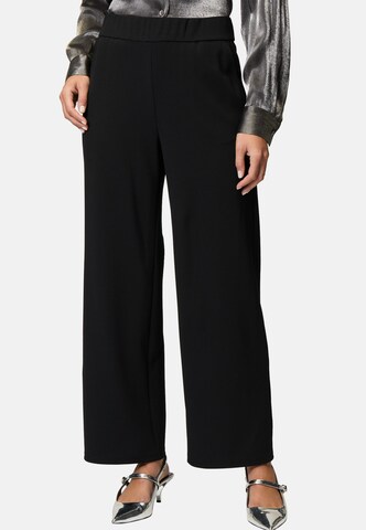zero Wide leg Pants in Black: front